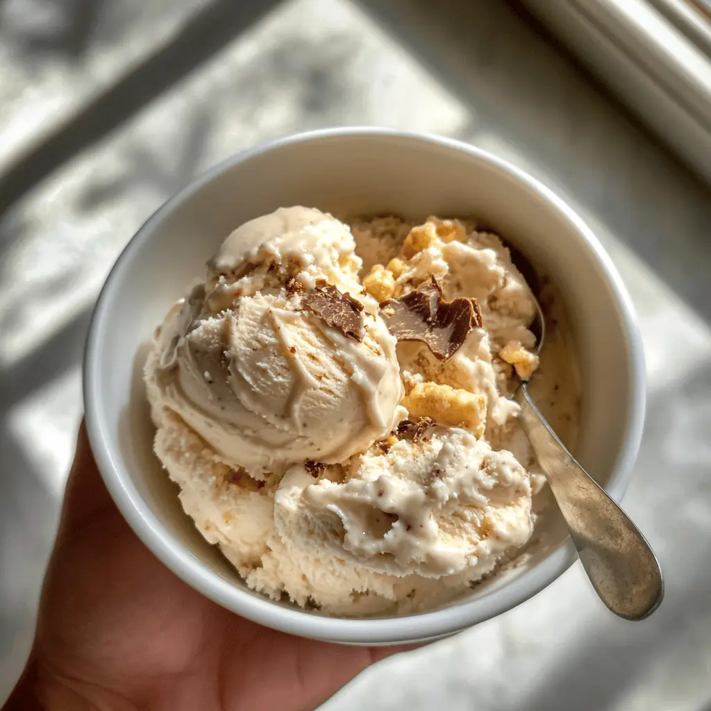 Easy Cottage Cheese and Peanut Butter Ice Cream Recipe