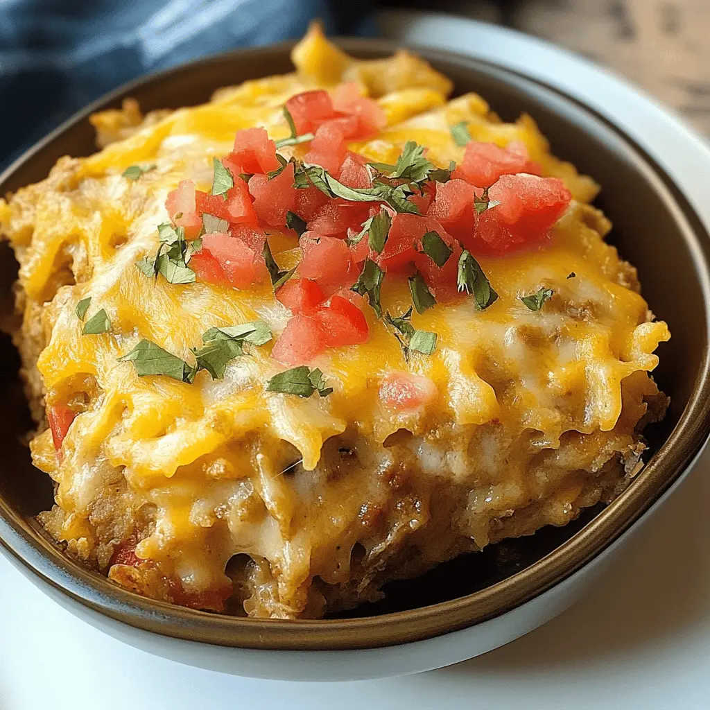 Get ready for a comforting and flavorful twist with this Taco Crock Pot Hashbrown Casserole! Packed with zesty taco seasoning, tender hashbrowns, and melty cheese, this dish is perfect for family dinners or potlucks. Simply toss everything in your crock pot and let it cook while you enjoy your day. Don’t forget to save this recipe for your next gathering!