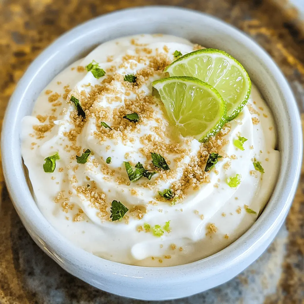 Easy Key Lime Pie Cheesecake Dip Recipe
