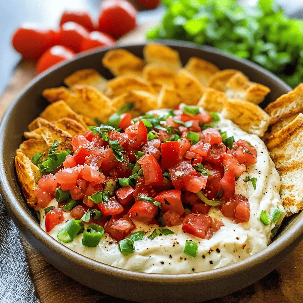 Easy Creamy BLT Dip Recipe