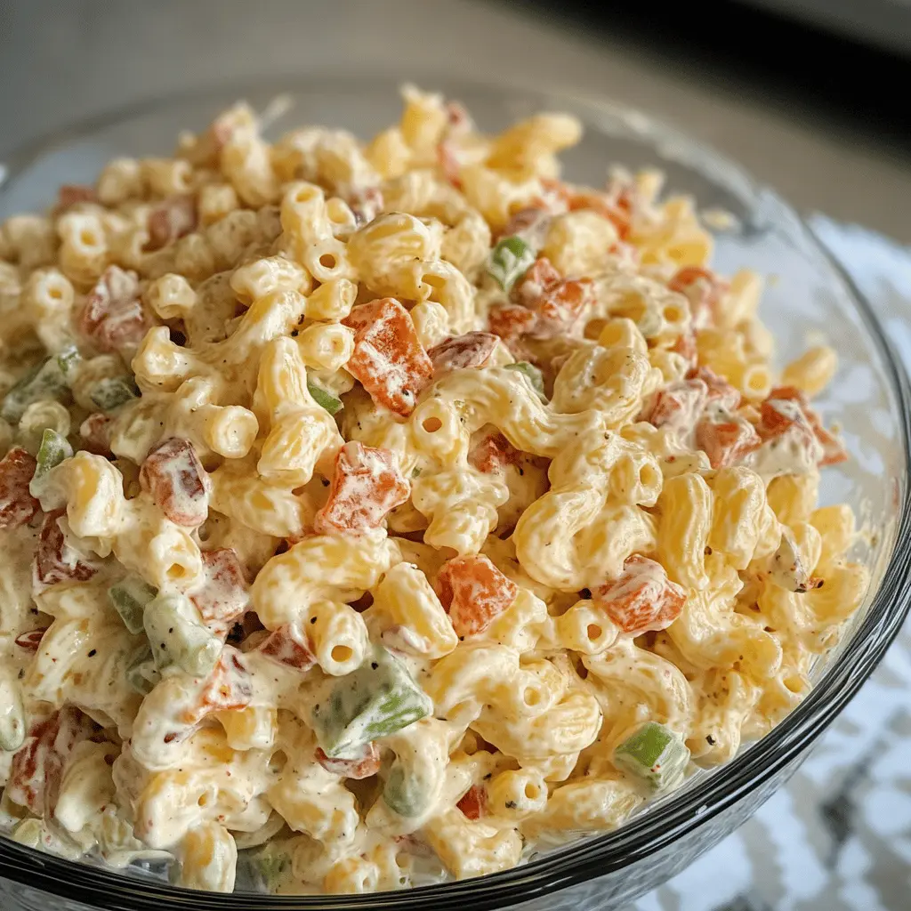 Easy Guy Fieri Macaroni Salad Recipe
