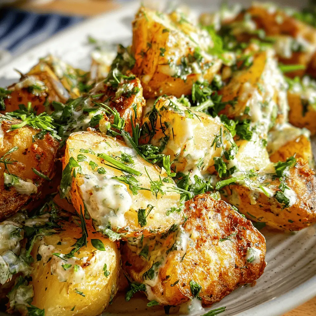 Easy Crispy Potato Salad Recipe