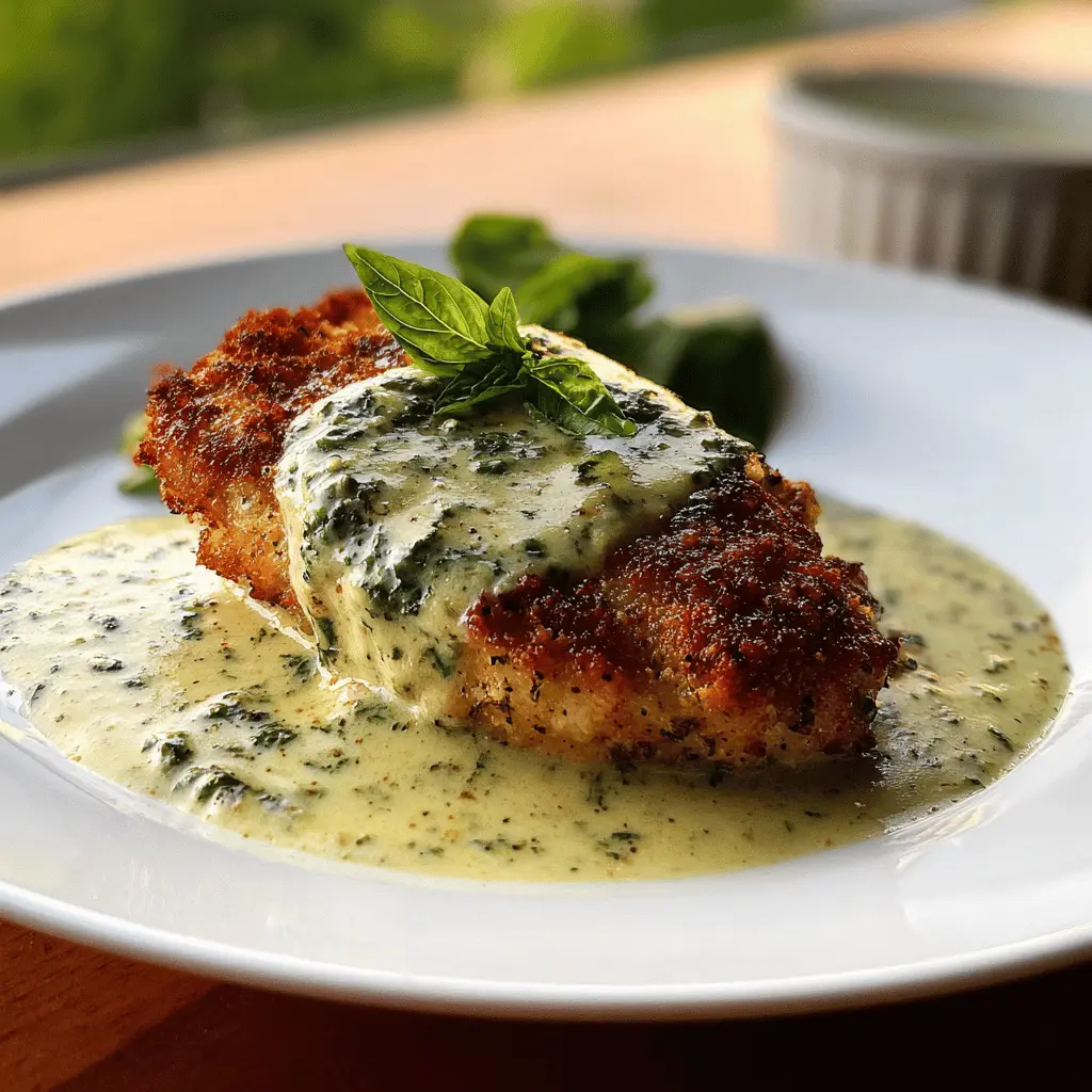 Easy Chicken in Creamy Basil Sauce Recipe
