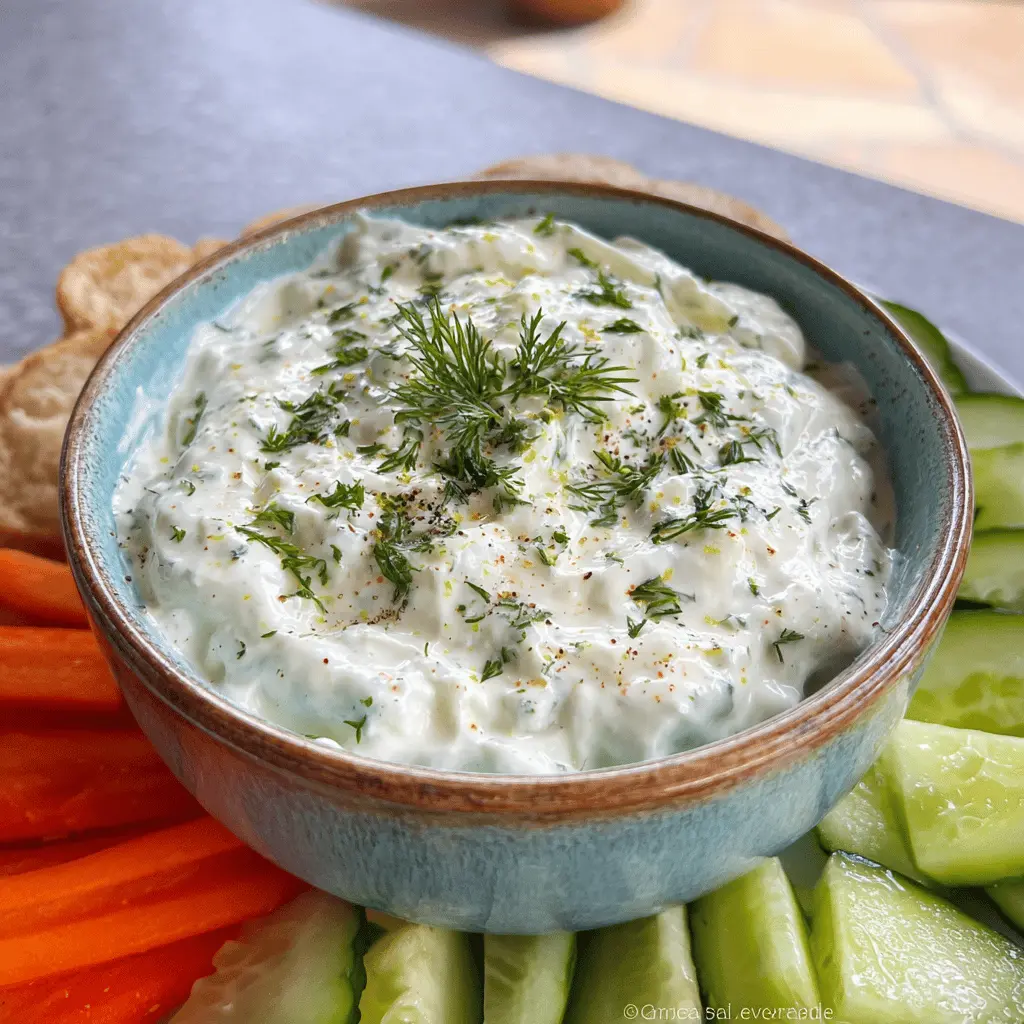Easy Keto Cucumber Dip Recipe for Healthy Snacking
