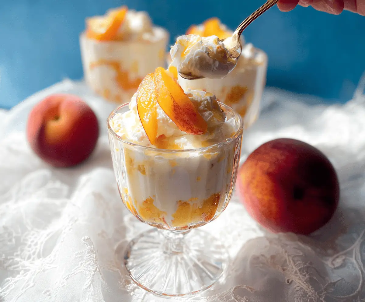 Easy Homemade Peaches and Cream Recipe