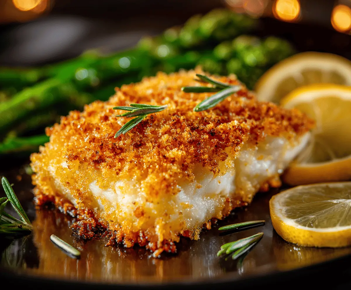 Crispy Baked Cod