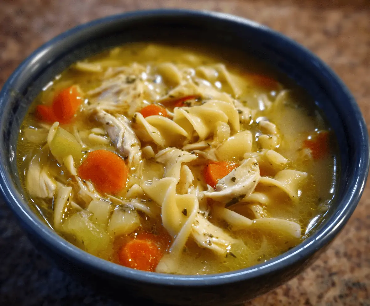 Chicken Noodle Soup