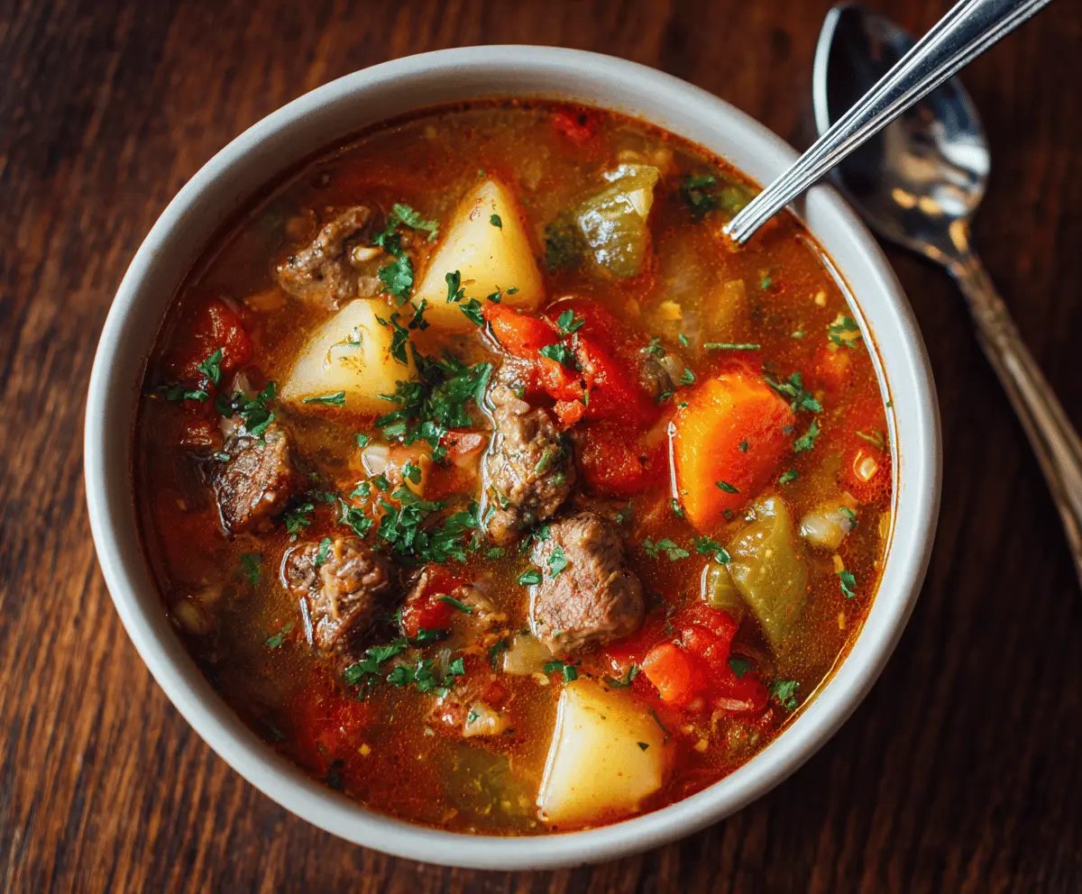 Vegetable Beef Soup