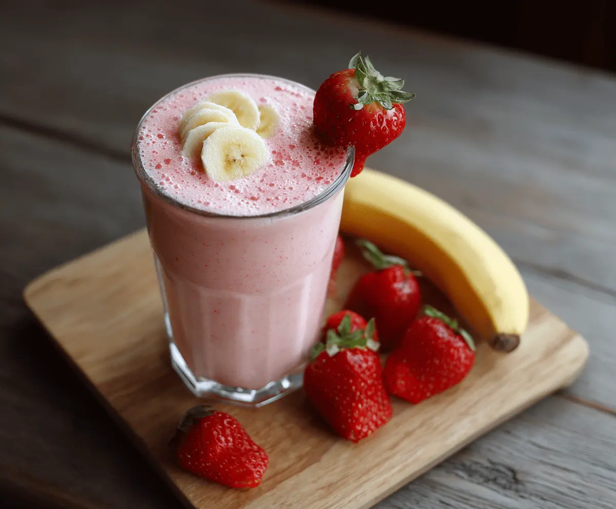 Strawberry Banana Smoothie