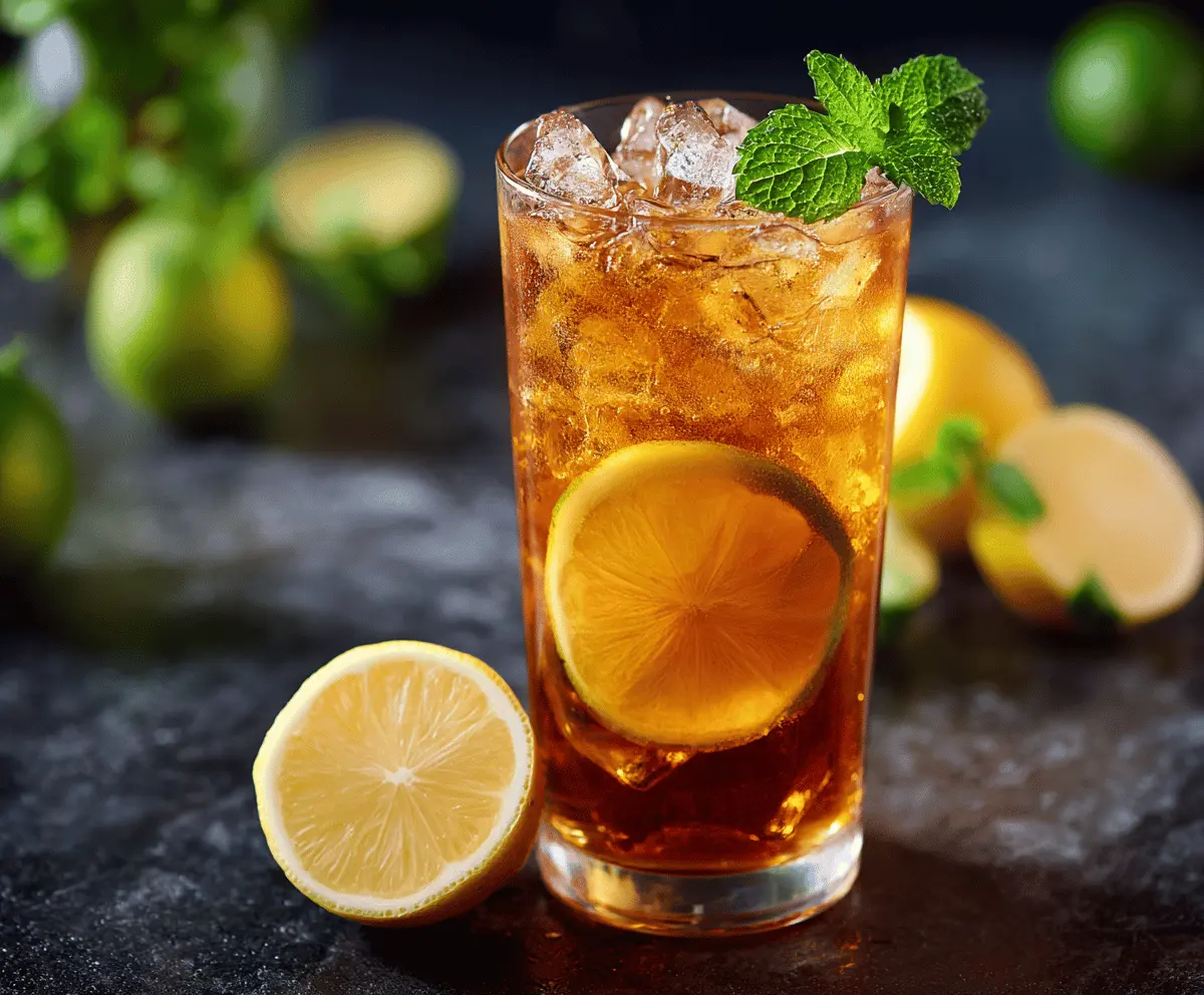 Lemon Iced Tea