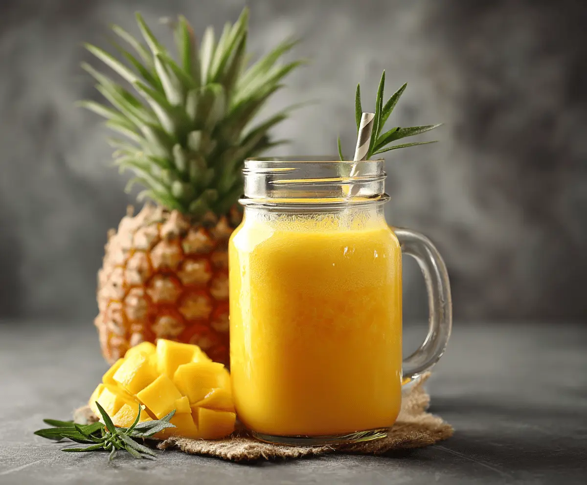 Mango Pineapple Juice