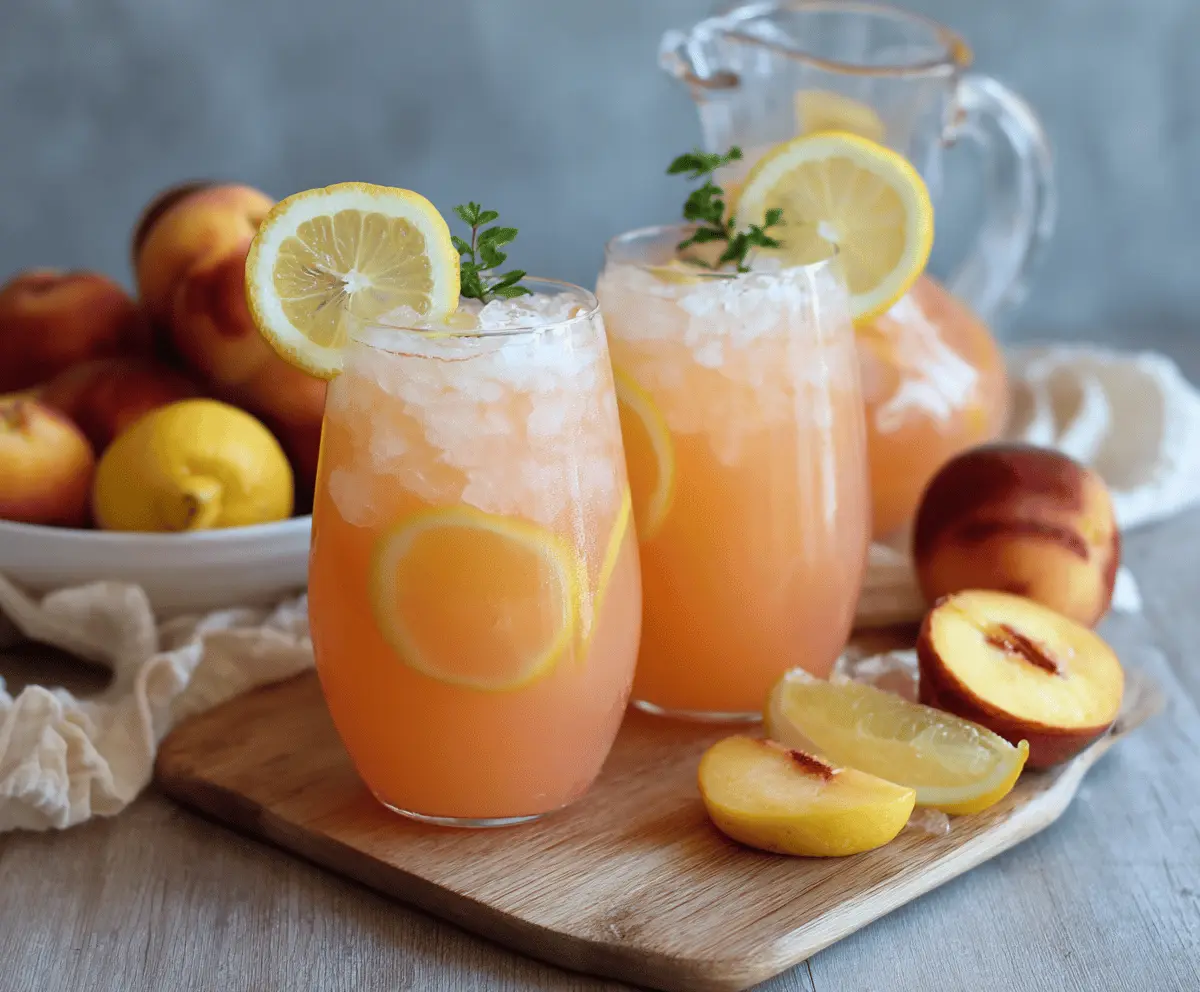 Peach Lemonade