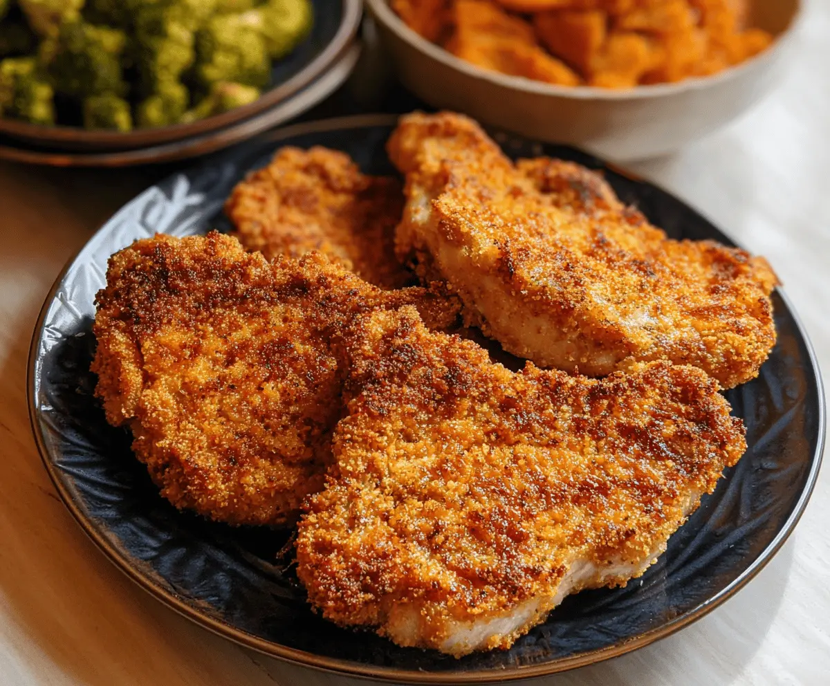 Crispy Fried Pork Chops Recipe