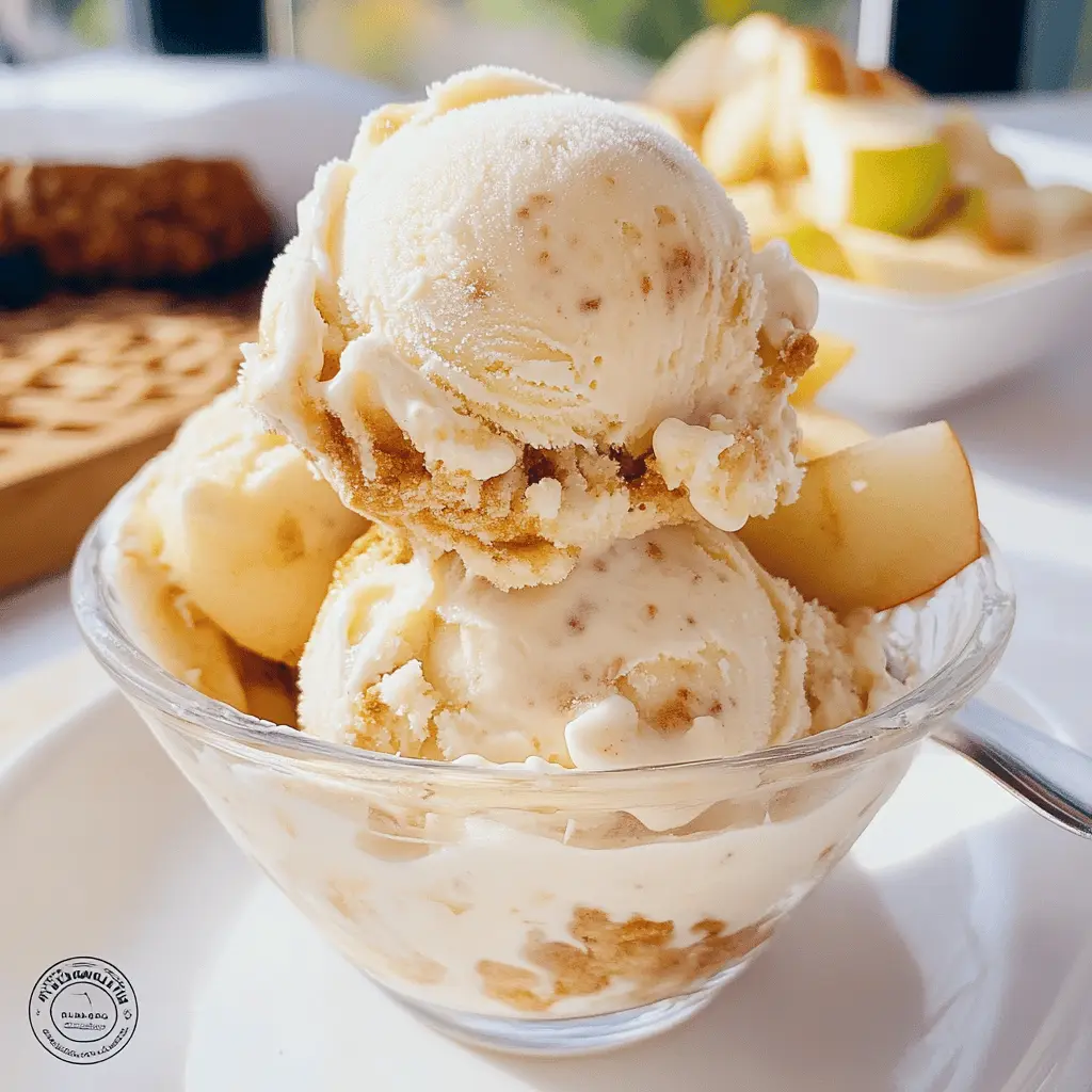 Easy Homemade Apple Pie Ice Cream Recipe