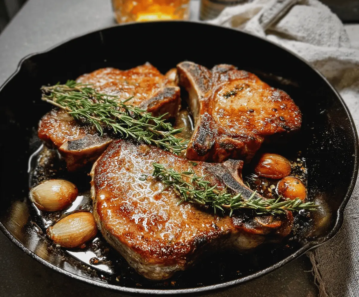 Easy Pork Chop Brine for Juicy, Tender Meat