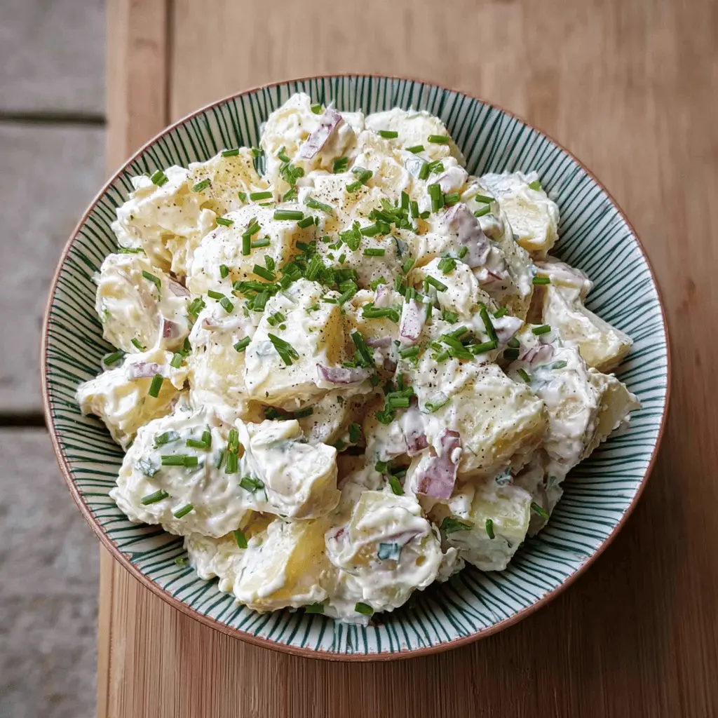 Creamy Sour Cream and Onion Potato Salad Recipe