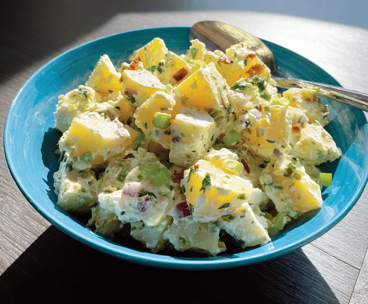 Classic Creamy American Potato Salad Recipe