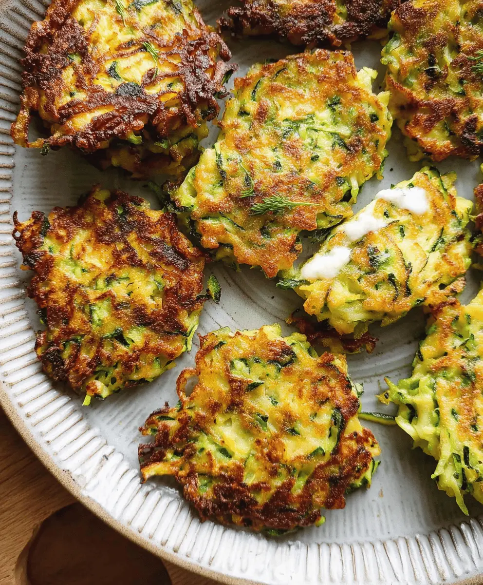Easy Zucchini Fritters Recipe for Quick Snacks