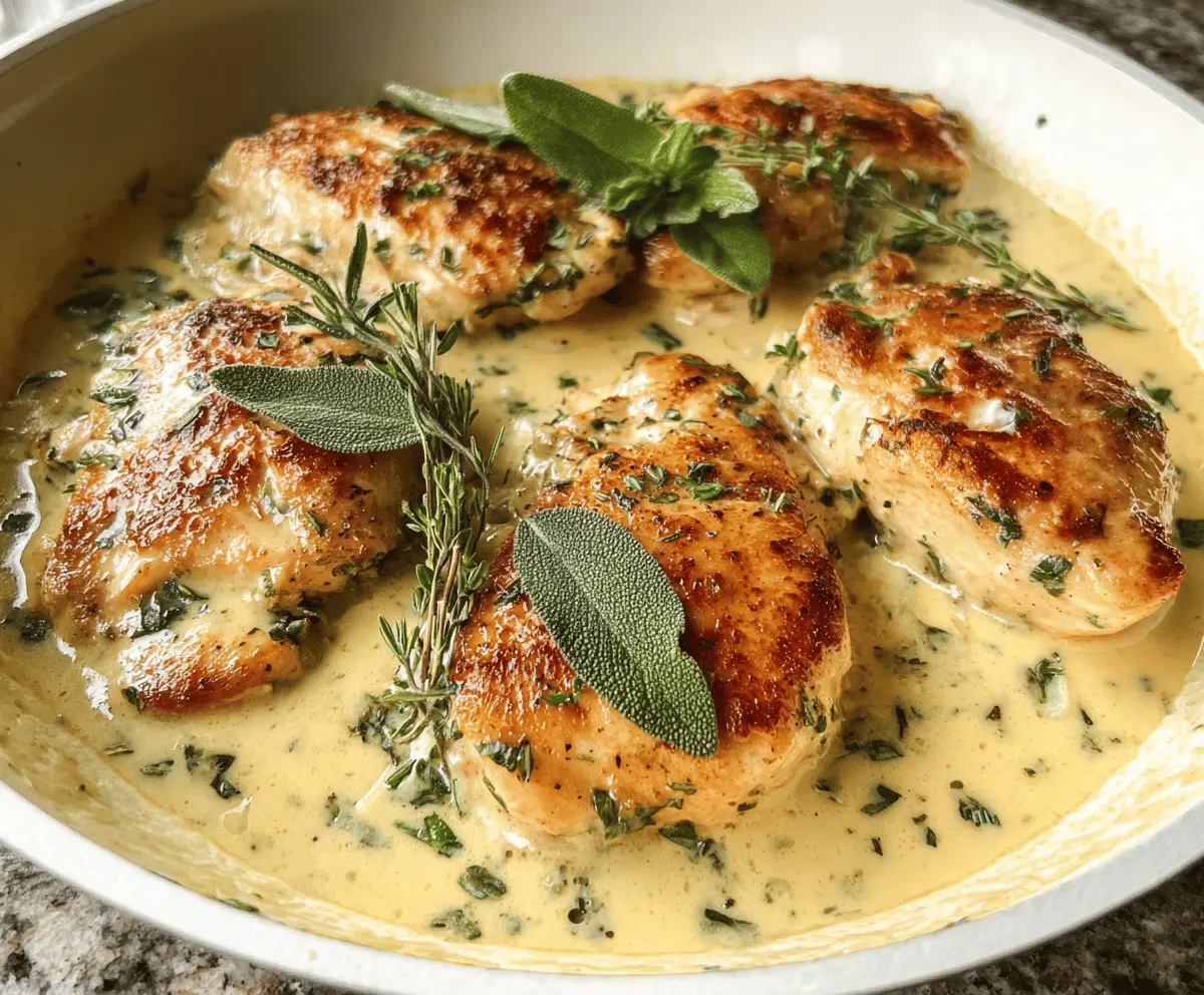 Creamy Herb Chicken Recipe for Easy Dinners