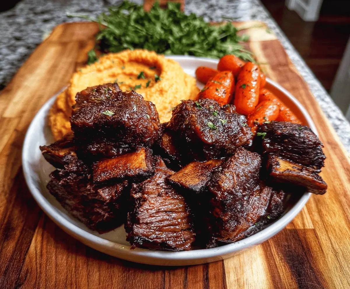Super Tender Crockpot Beef Short Ribs Recipe
