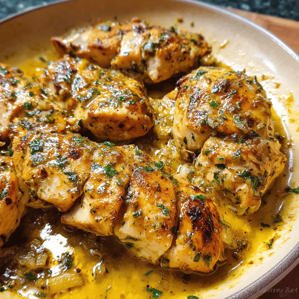 Easy Garlic Butter Chicken Recipe