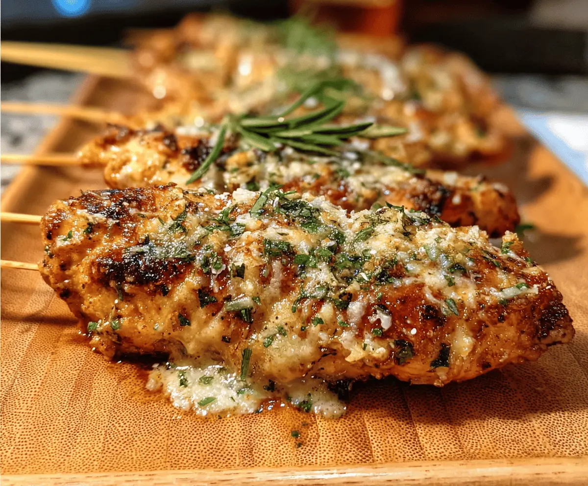 Garlic Parmesan Blackstone Chicken Recipe