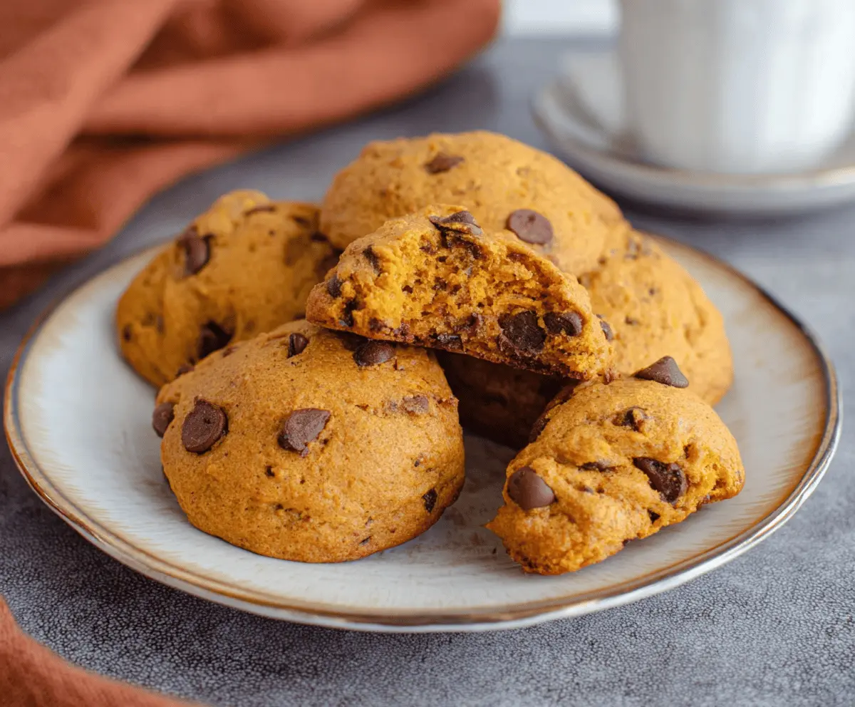 Air Fryer Pumpkin Cookies