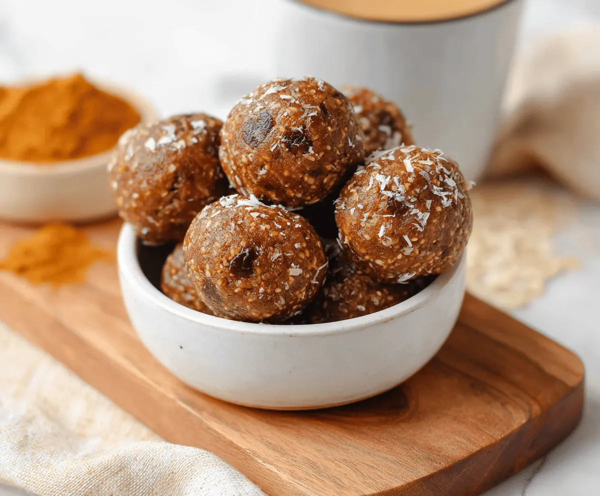 Espresso Pumpkin Protein Balls