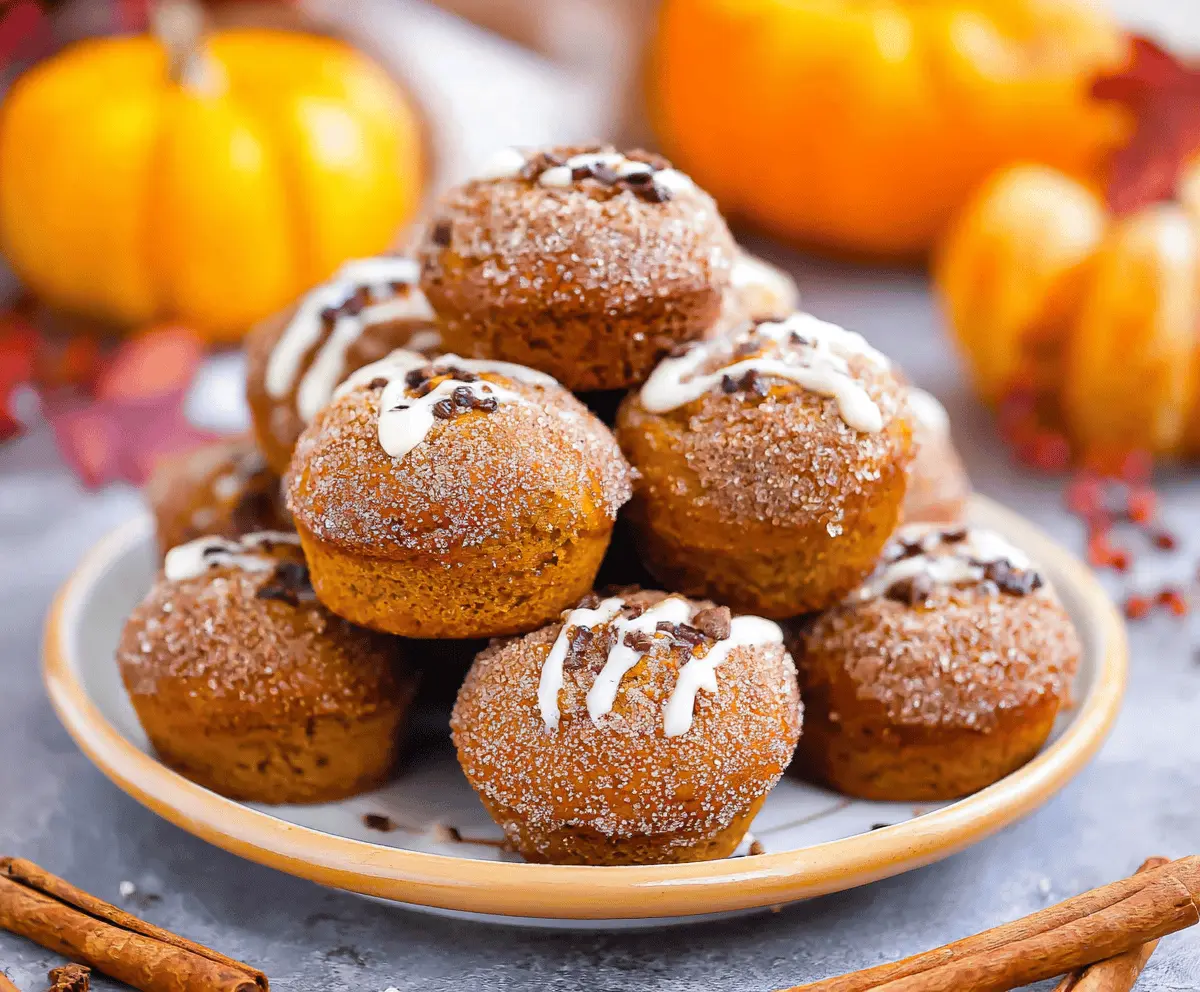 Donut Pumpkin Muffins