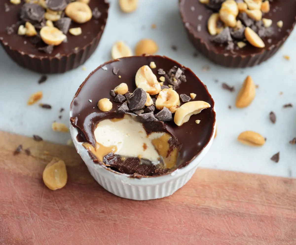 Greek Yogurt Peanut Butter Protein Cups