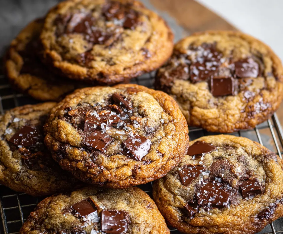 Delicious homemade brownies with brown butter and sourdough discard chocolate chip cookies.
