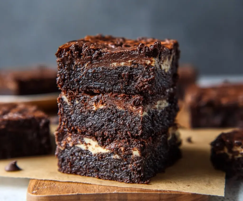 Delicious cottage cheese brownies with a rich, fudgy texture and a hint of creaminess.