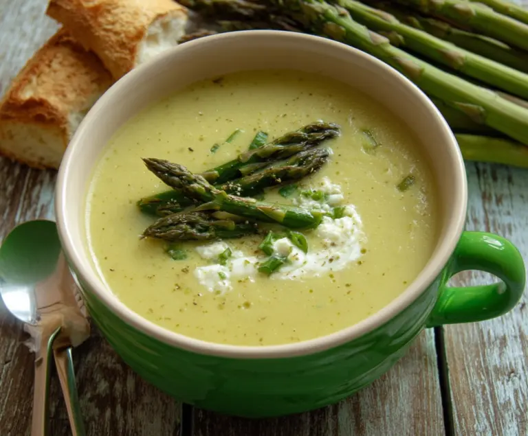 Asparagus And Leek Soup