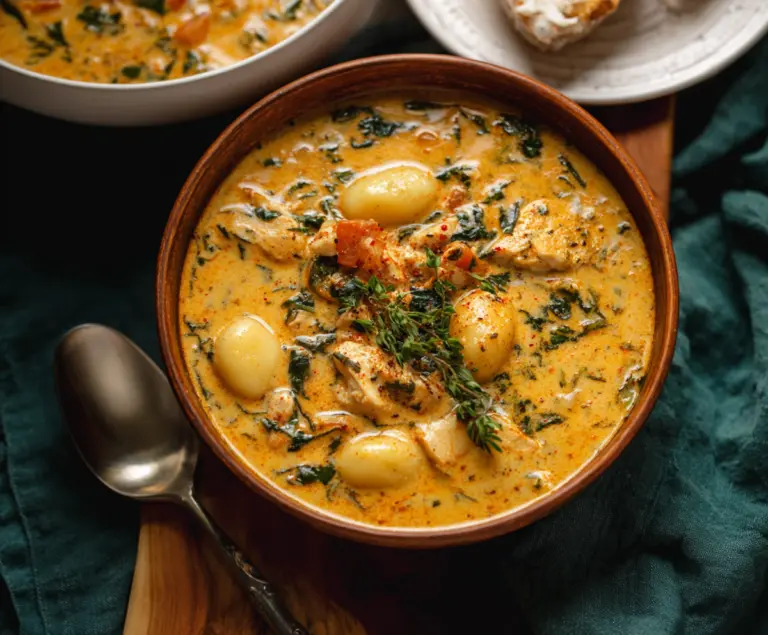Marry Me Tuscan Chicken Gnocchi Soup
