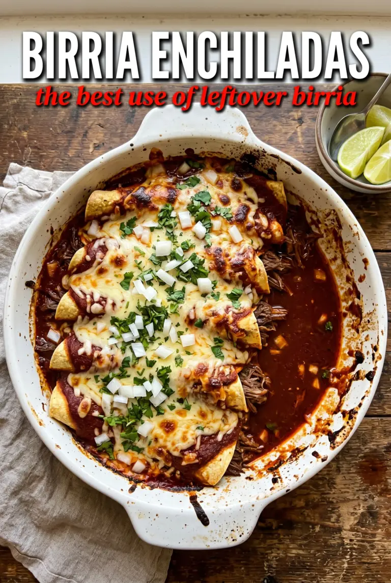Birria Enchiladas