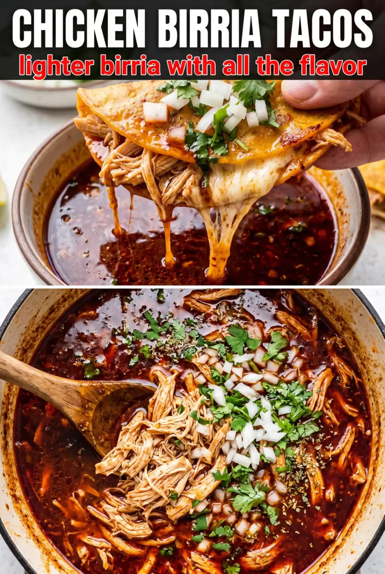 Chicken Birria Tacos