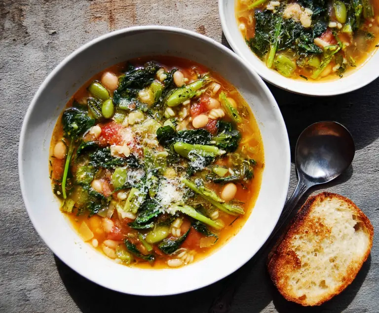 Spring Minestrone Soup