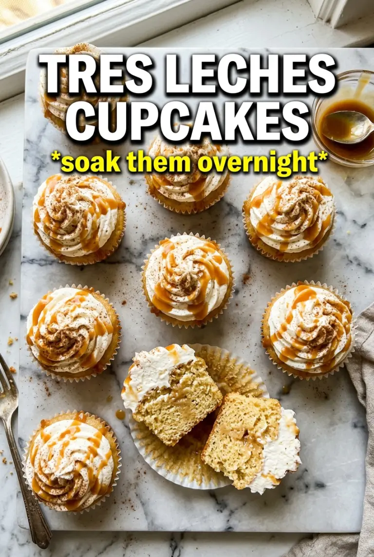 Tres Leches Cupcakes