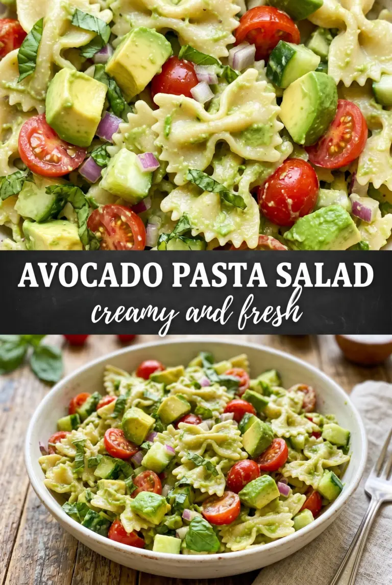 Avocado Pasta Salad