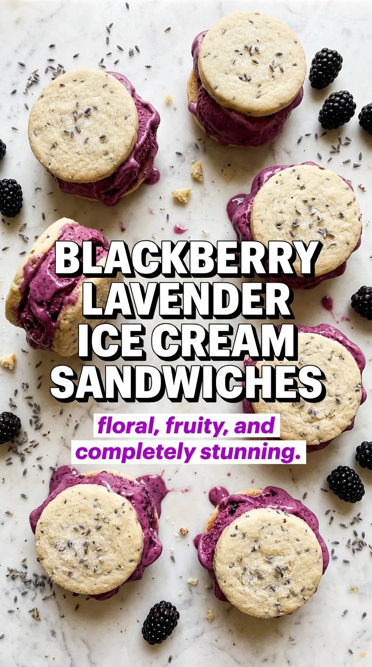 Ice cream sandwich with cookies or bread