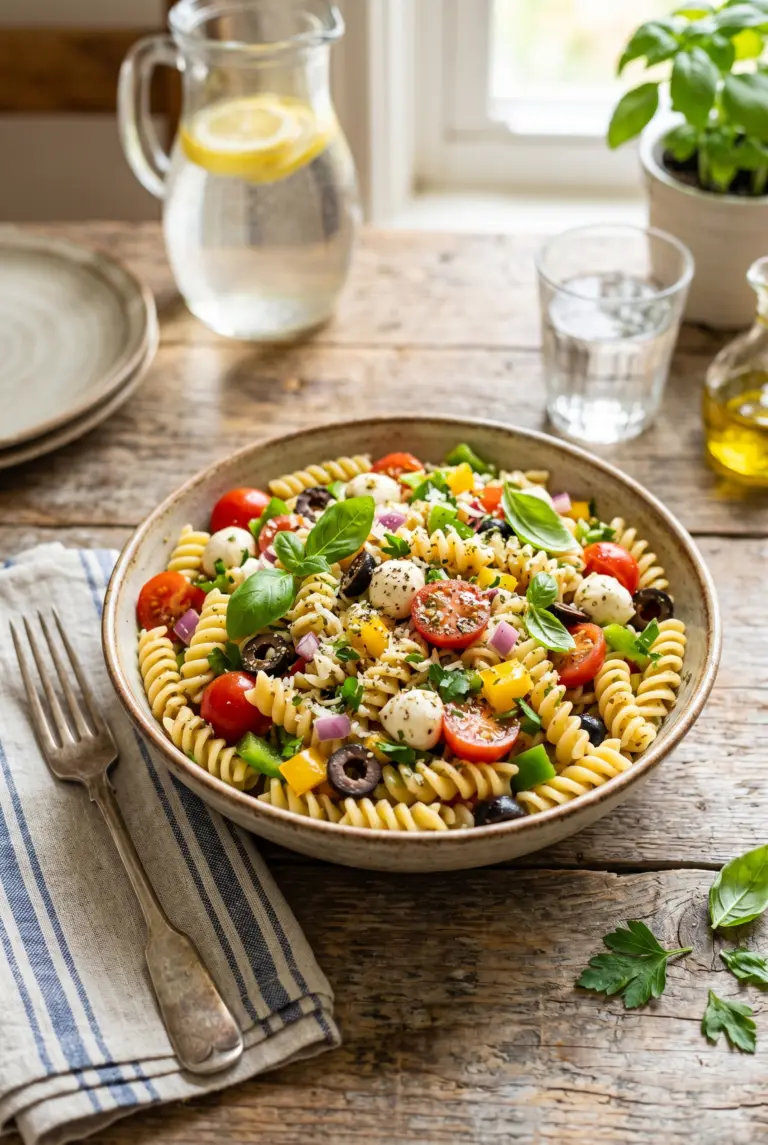 Broccoli, Grape, and Pasta Salad