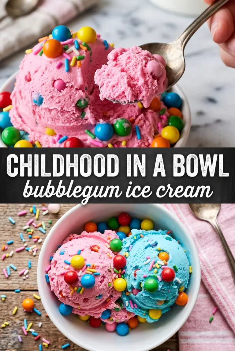 Bubblegum Ice Cream