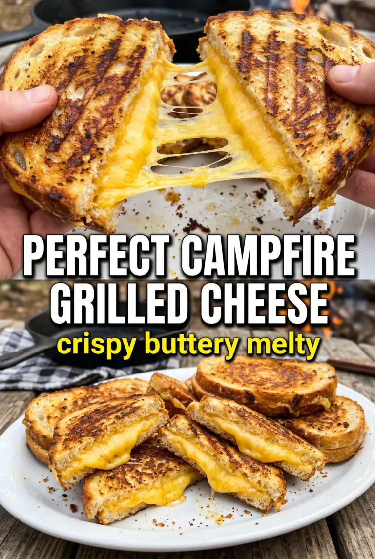 Campfire Grilled Cheese