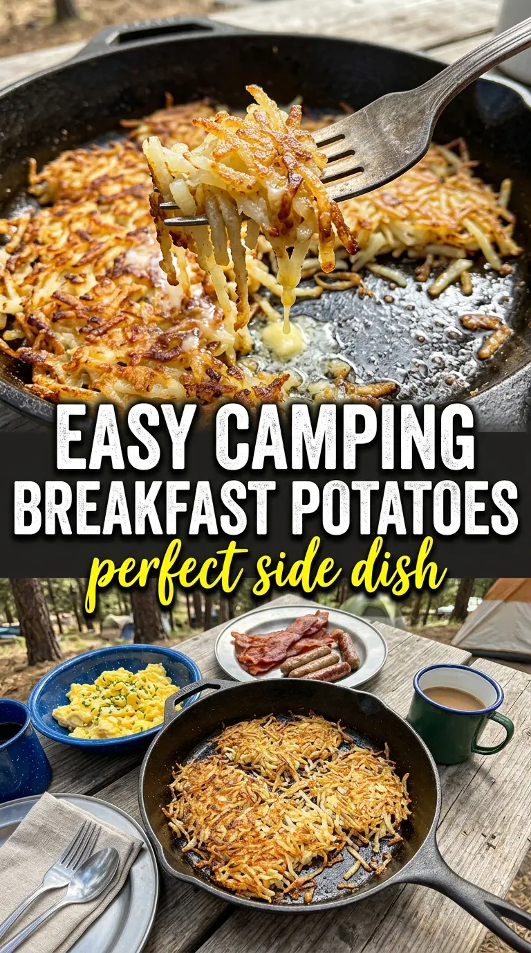 Campfire hash browns crispy skillet potatoes