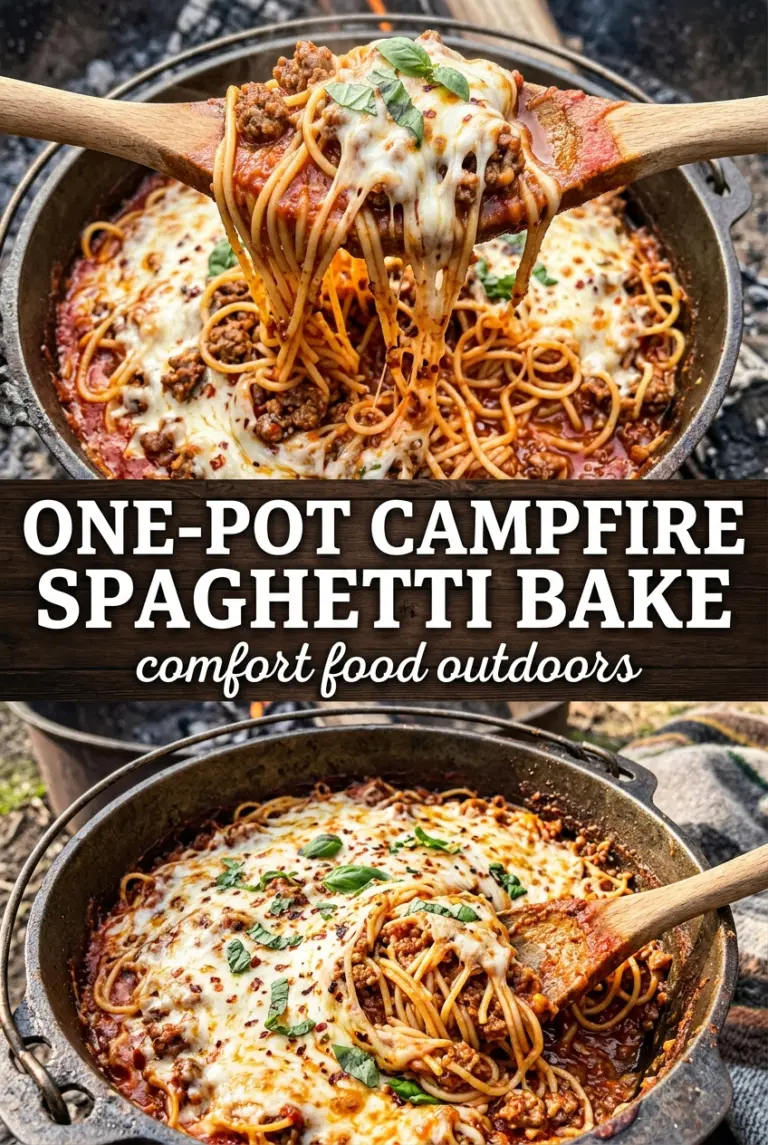 Campfire Spaghetti Bake