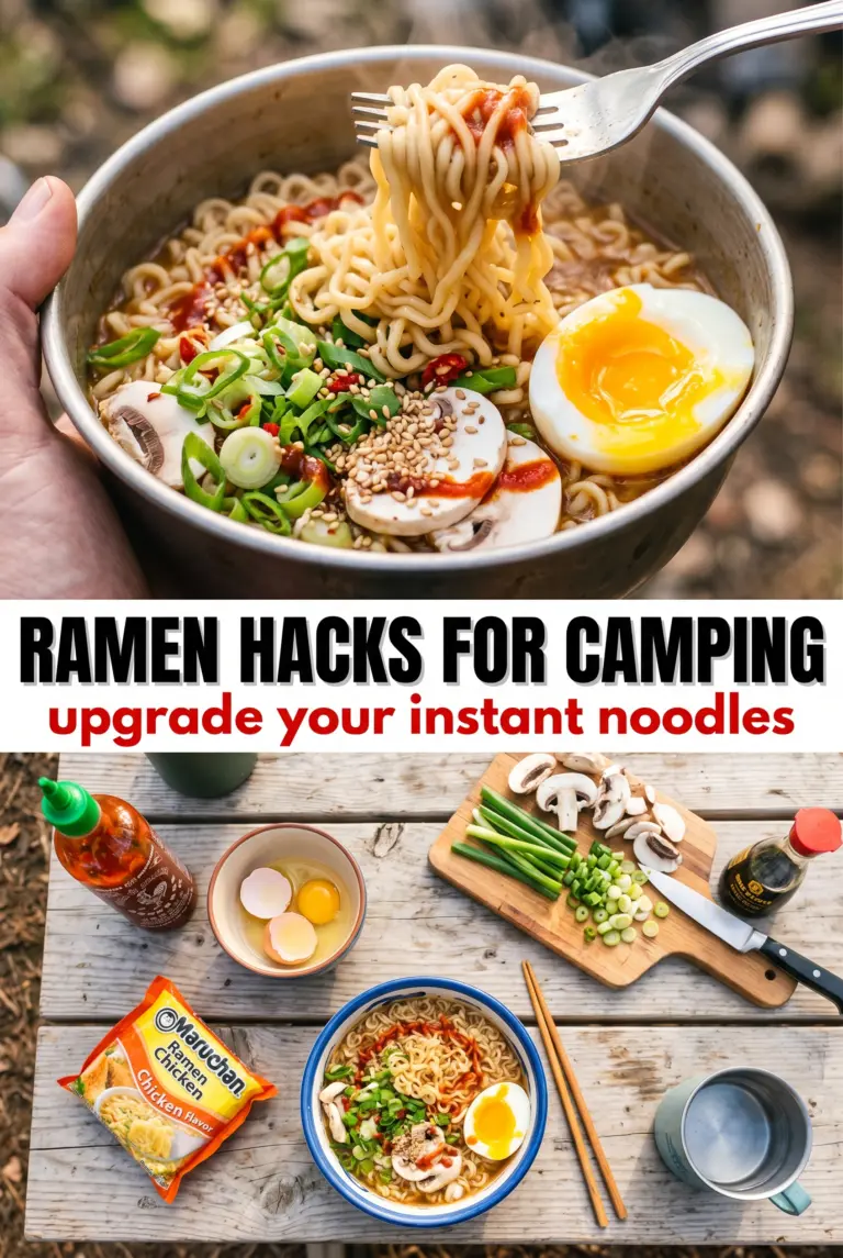 Ramen While Camping