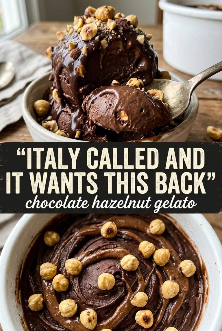 Chocolate-Hazelnut Gelato
