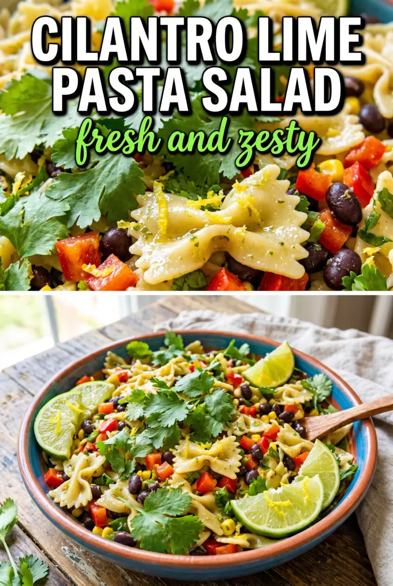 Cilantro Lime Pasta Salad