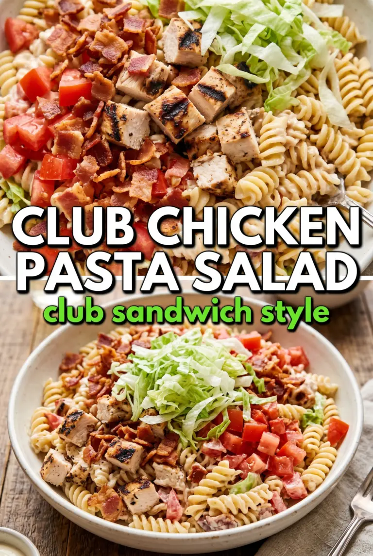 Club Chicken Pasta Salad