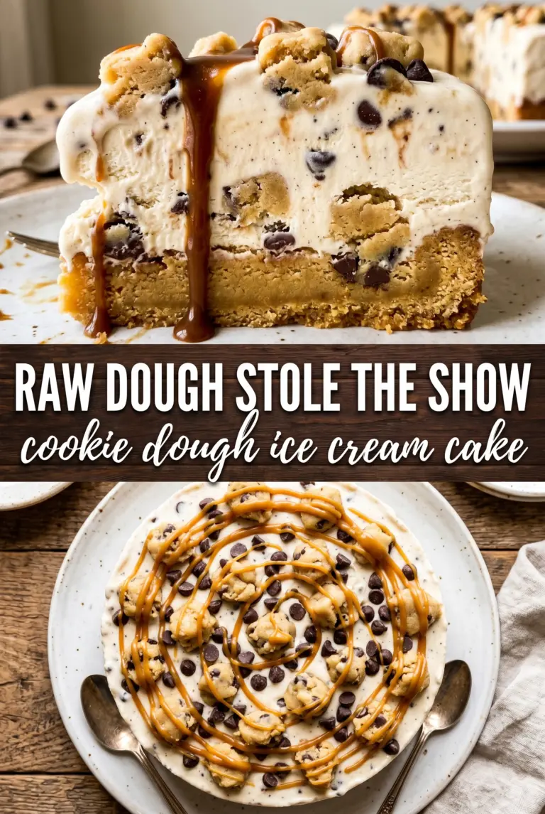 Cookie Dough Ice Cream Cake